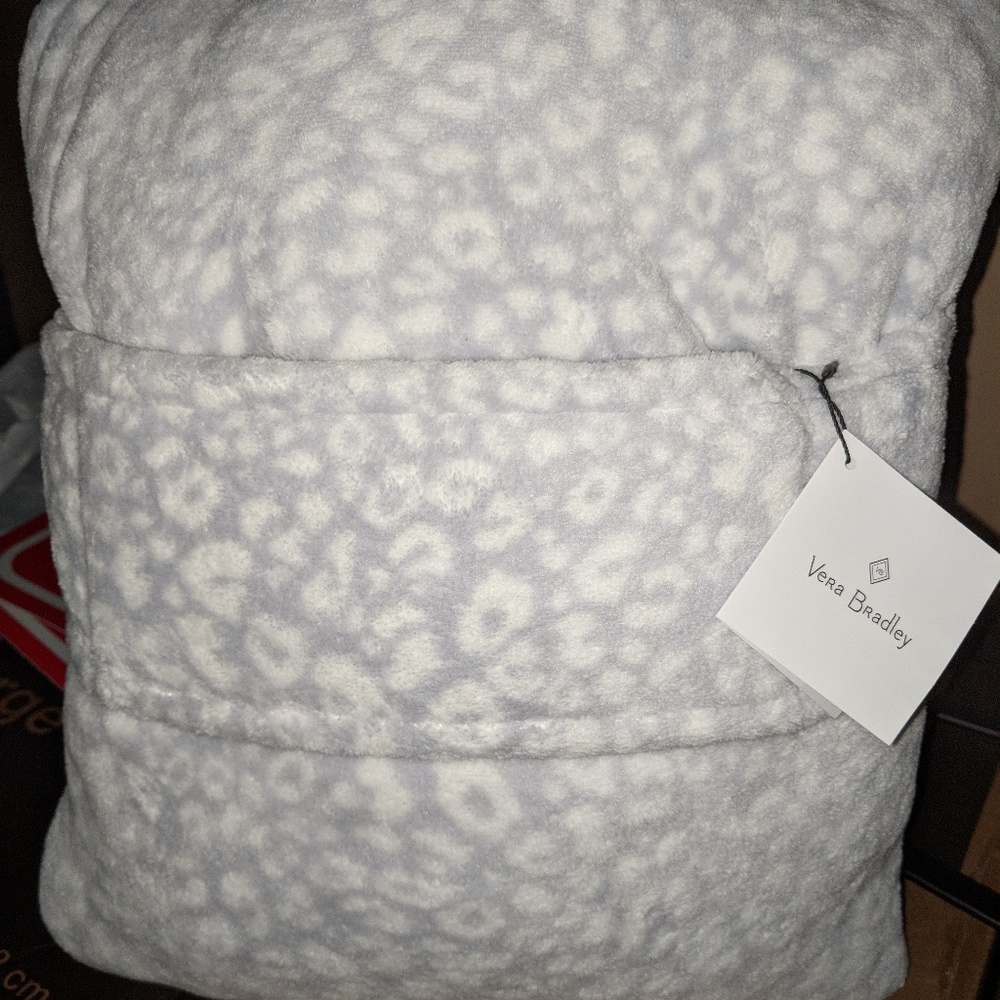 Vera Bradley fleece travel blanket